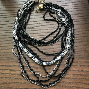 Stack of bead necklace